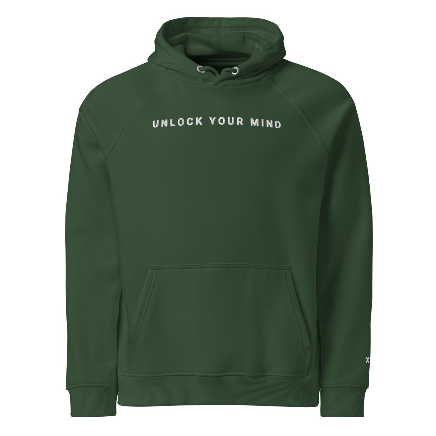 (UYM) CENTER EMBROIDERED HOODIE