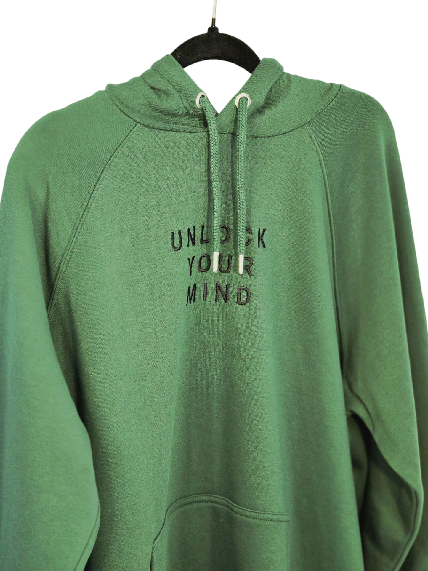 (UNCIRCULATED) UYM BLACK FONT / EMBROIDERED HOODIE