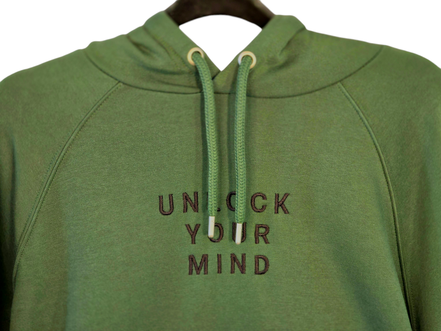 (UNCIRCULATED) UYM BLACK FONT / EMBROIDERED HOODIE