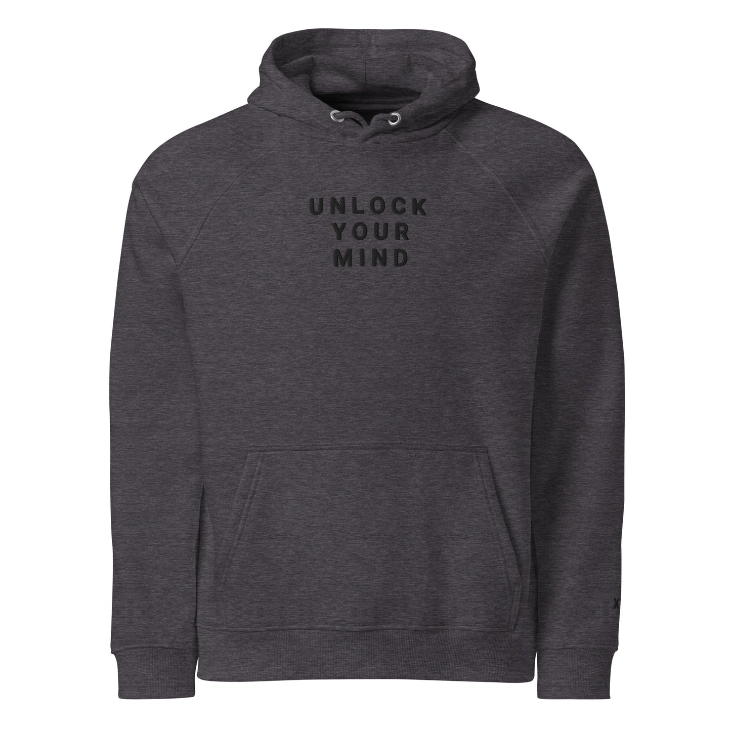 (UNCIRCULATED) UYM BLACK FONT / EMBROIDERED HOODIE